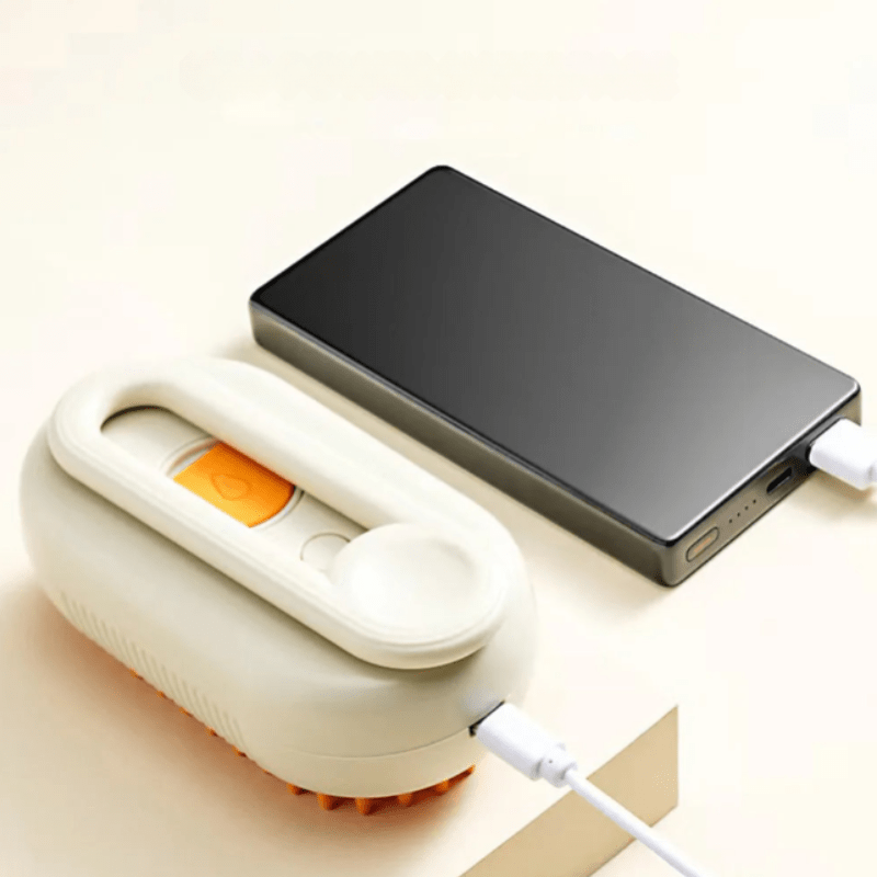 Electric Steam Brush for Pet Grooming – 3-in-1 Steam, Spray, and Massage Function 5