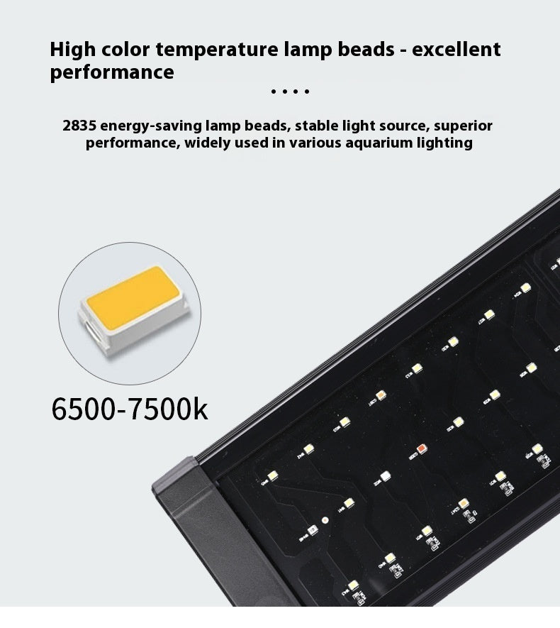 AquaScape LED Plant Lamp – Aquarium Landscape Light with Adjustable Bracket