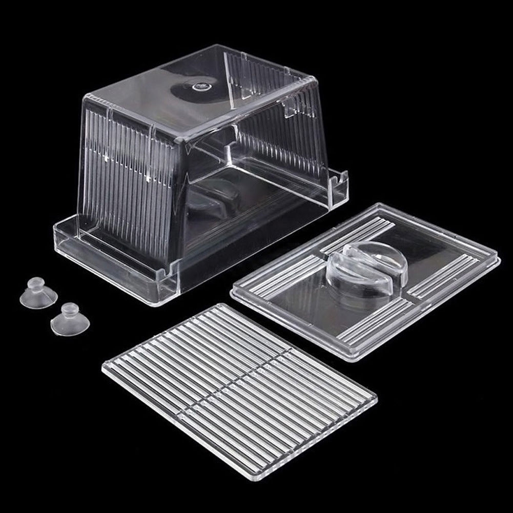 ClearHatch Acrylic Fish Tank – Durable Incubation & Breeding Box