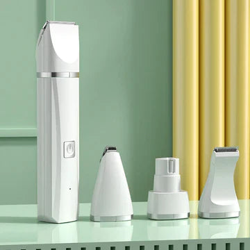 4-in-1 Pet Groomer for Dog Grooming with Interchangeable Heads – Trimming, Clipping, and Ear Cleaning Tool 6