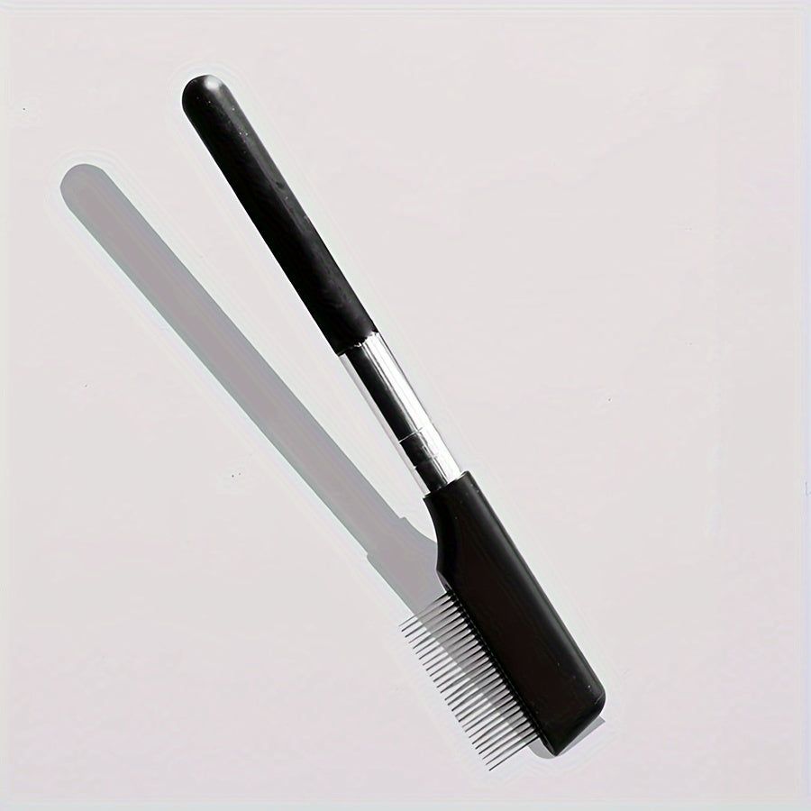 Dual-Action Eye & Fur Grooming Brush – Soft Tear Stain Remover with Comb for Dogs & Cats