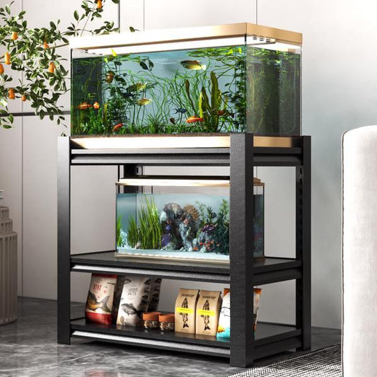 SteelWave Adjustable Aquarium Stand – Sturdy Metal Bracket