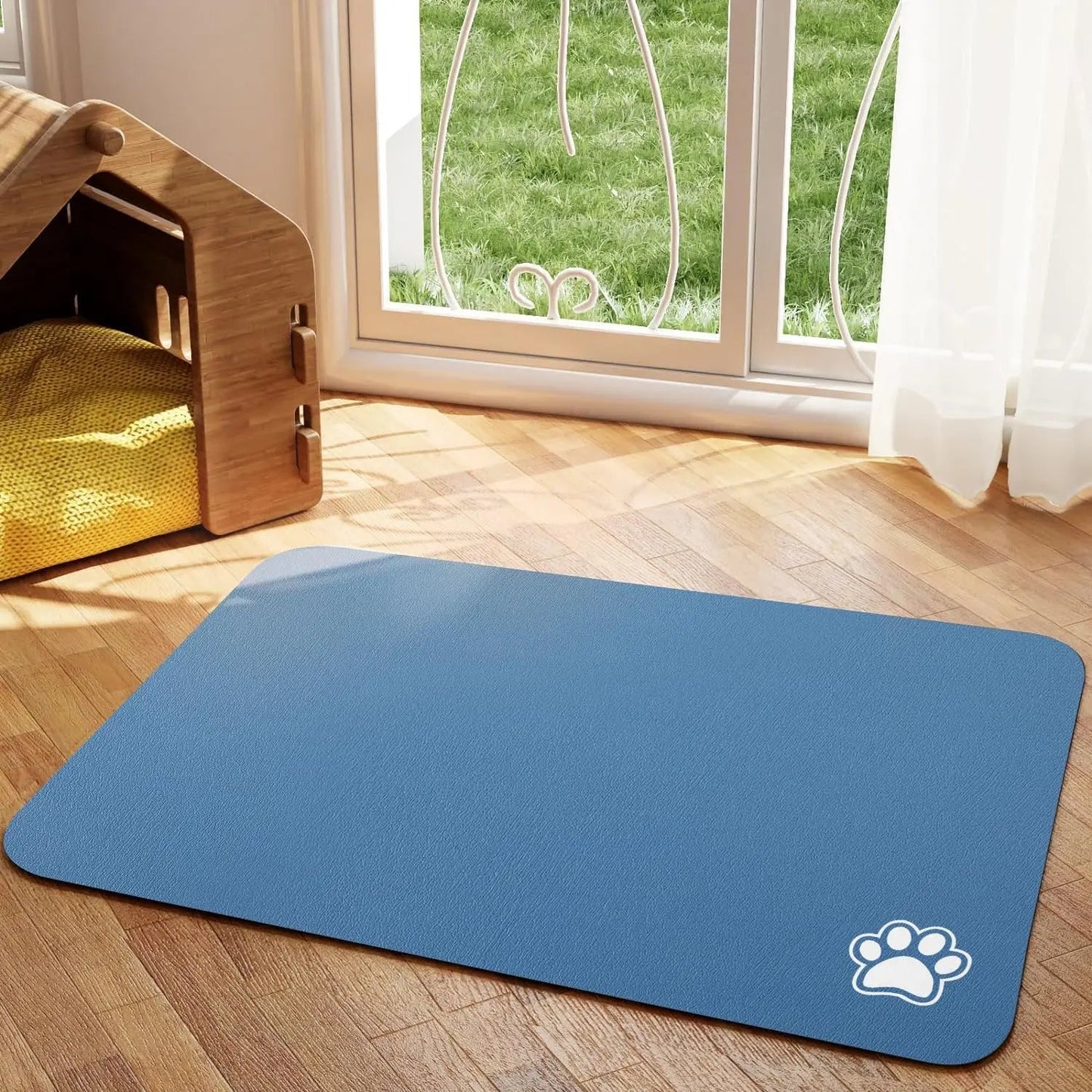 Absorbent Pet Feeding Mat for Dogs and Cats – Quick-Dry, Easy to Clean Dog Food Mat and Cat Food Mat in Multiple Sizes 3