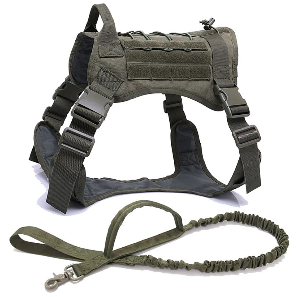 Adjustable Tactical Dog Harness with Handle – Durable Safety Harness for Comfort and Control, Perfect for Active Dogs 11