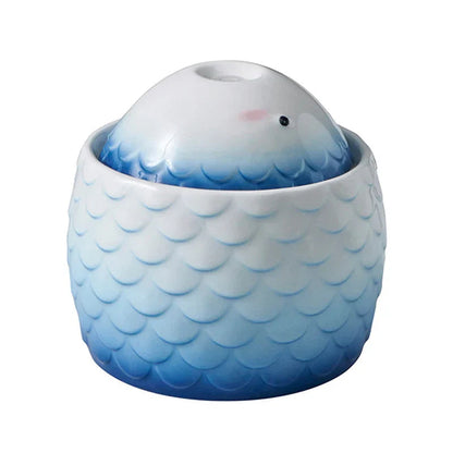 Ceramic Water Fountain for Pets – Automatic Fresh Water Dispenser for Cats and Small Dogs 6