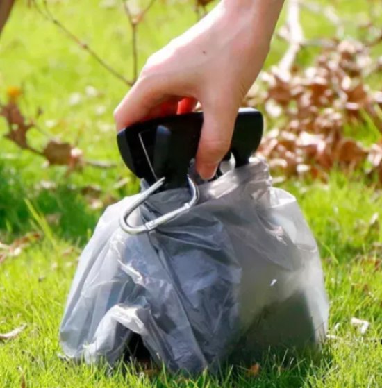 Collapsible Dog Waste Cleanup Tool with Built-in Bag System – Portable and Hygienic Pet Waste Management Solution 3