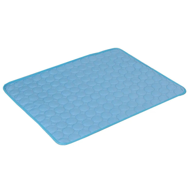 Cooling Dog Mat with Pressure-Activated Gel – Lightweight Portable Pet Cooling Bed for Hot Days 7