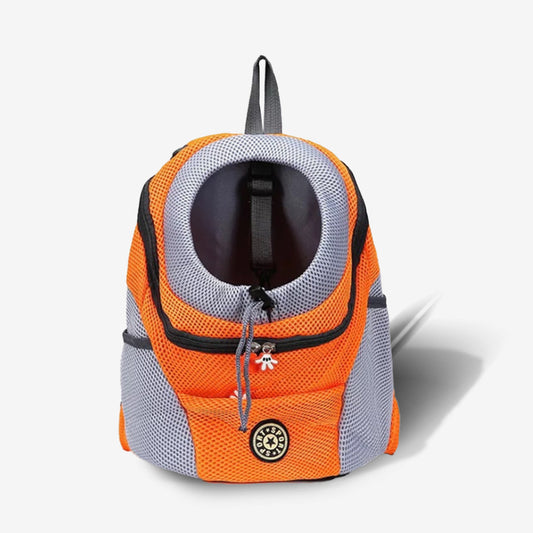 Durable Dog Backpack Carrier with Adjustable Straps and Multiple Compartments for Hiking Adventures 0