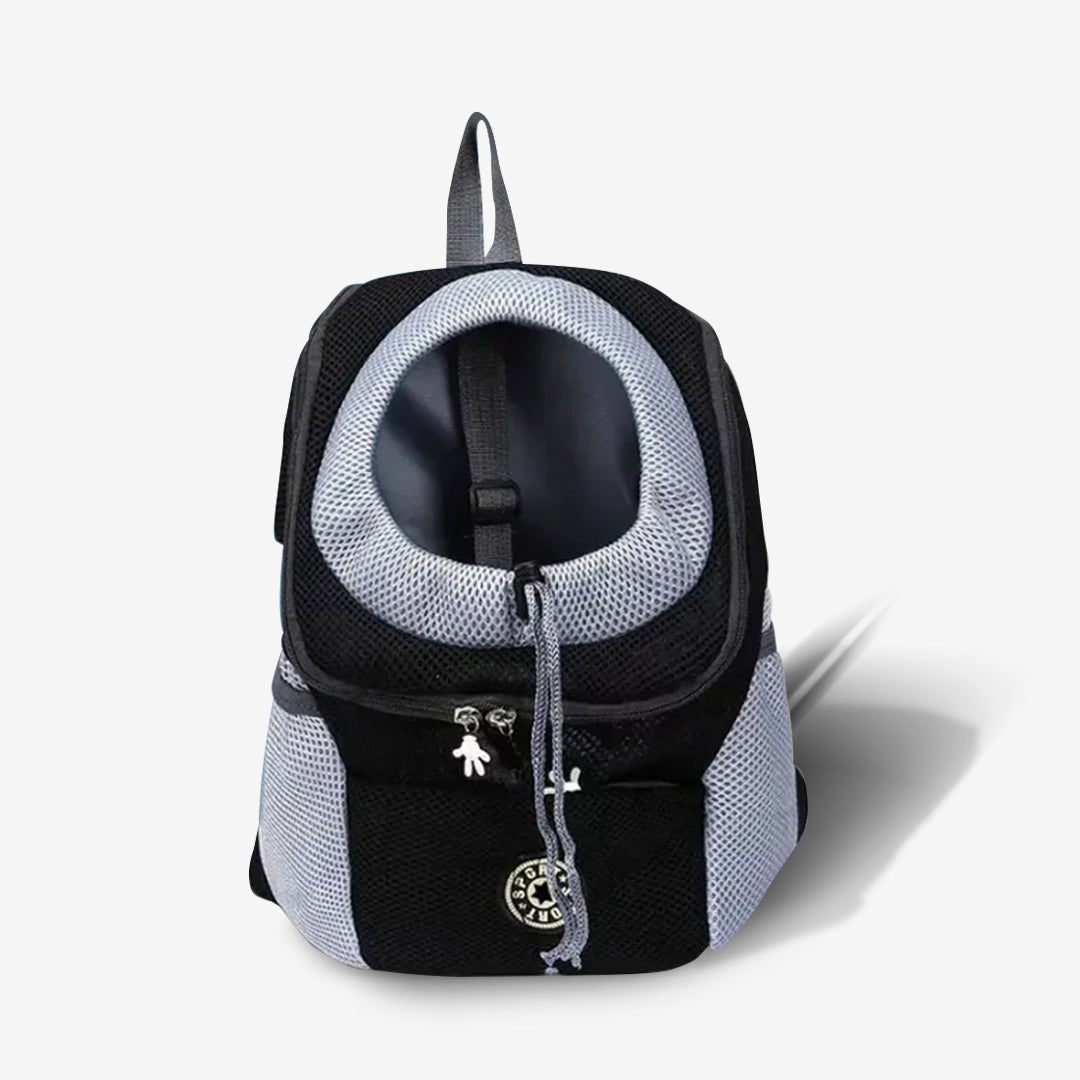 Durable Dog Backpack Carrier with Adjustable Straps and Multiple Compartments for Hiking Adventures 1