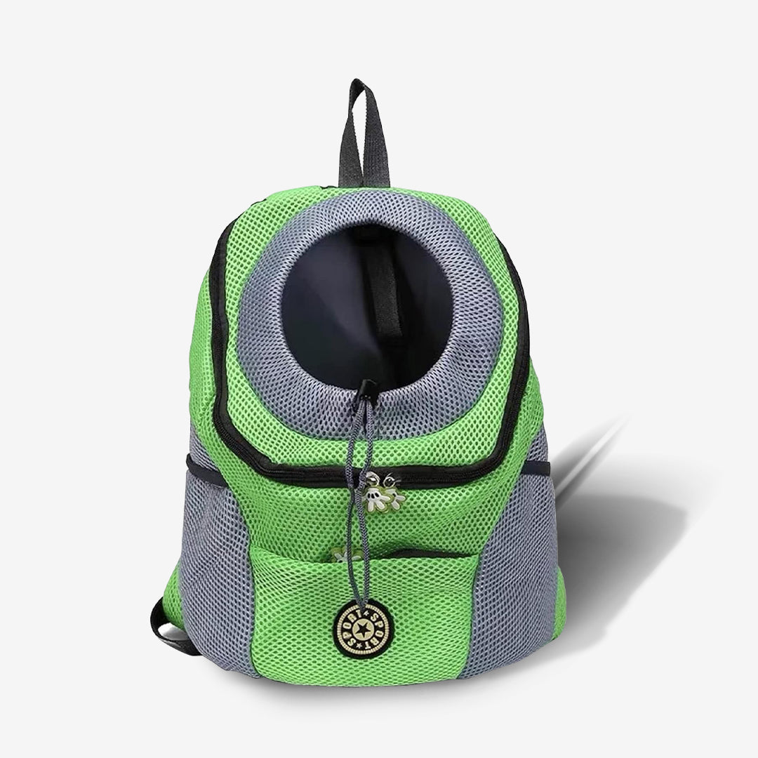 Durable Dog Backpack Carrier with Adjustable Straps and Multiple Compartments for Hiking Adventures 2