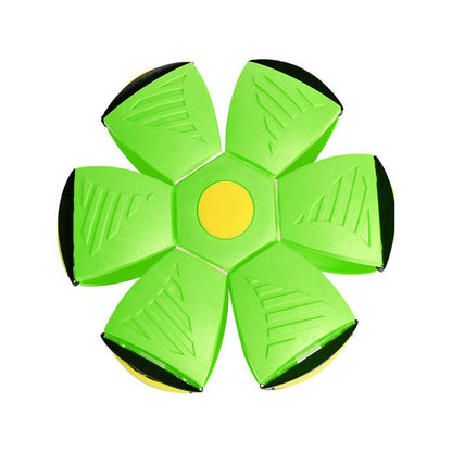 Durable Flying Saucer Disc Ball Dog Toy – Interactive Fetch Toy for All Breeds, High-Flyer Design in Vibrant Colors 5