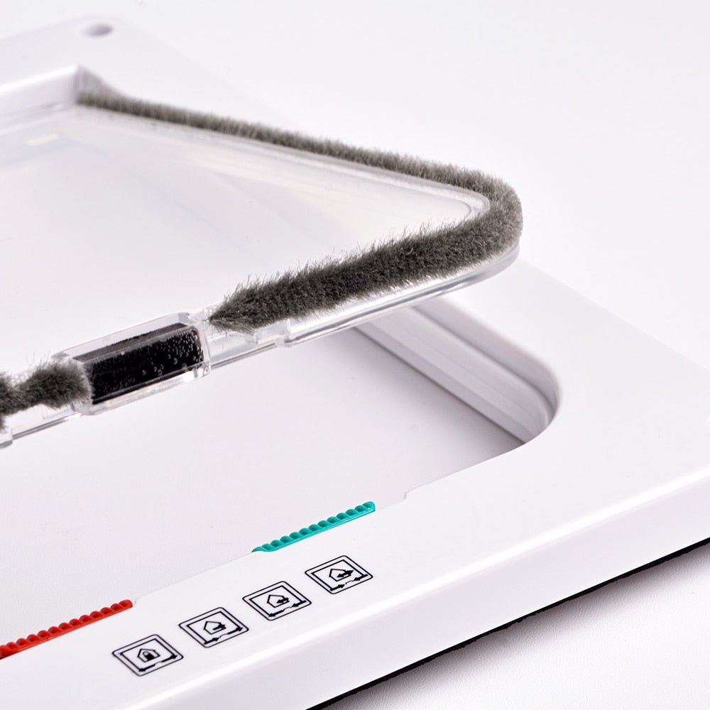 Folding Door with Cat Flap and 4-Way Safety Lock – Versatile Indoor/Outdoor PVC Door Solution 5