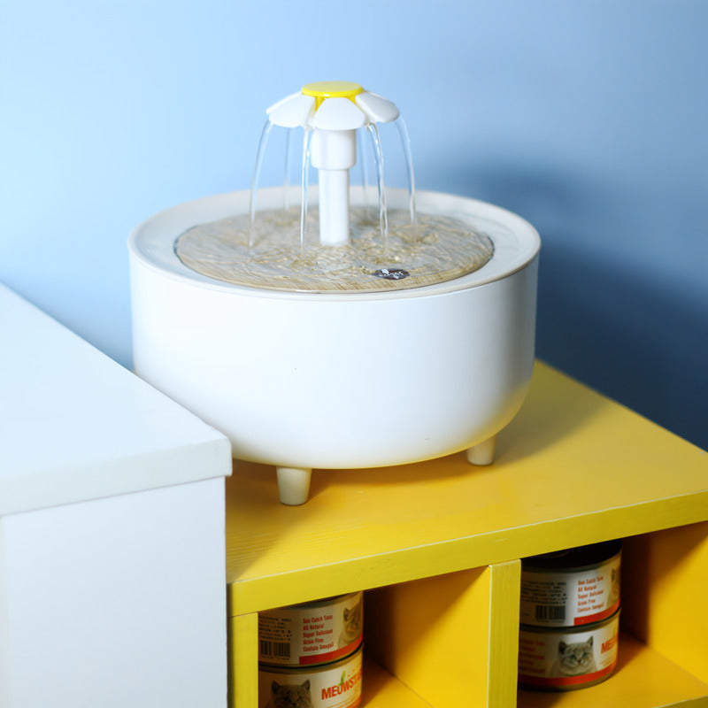 HydraPaws Cat Water Fountain with Continuous Flow and 1000ML Capacity 2