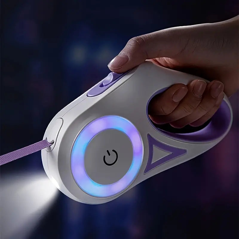 LED Safety Dog Leash with 5m Range – Enhanced Visibility for Night Walks, Durable Plastic and Nylon Construction 3