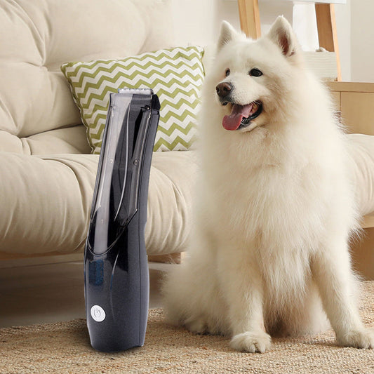 Pet Hair Trimmer with Automatic Hair Pickup – Efficient Grooming Tool 0