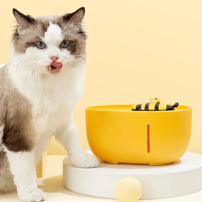 PureSip Drinking Fountain for Pets – Continuous Flow Water Dispenser for Cats and Dogs 1