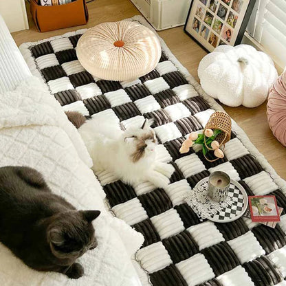 Scratch-Resistant Dog Blanket with Non-Slip Bottom – Soft Cotton Fabric, Cozy and Durable, 70x150cm or 70x180cm Options 2