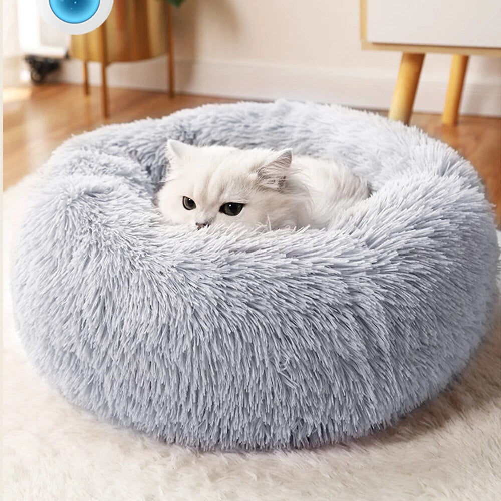 Soft Plush Nest Bed for Cats and Small Dogs – Cozy, Comfortable, Easy to Clean, 40cm x 40cm and 50cm x 50cm Sizes 0