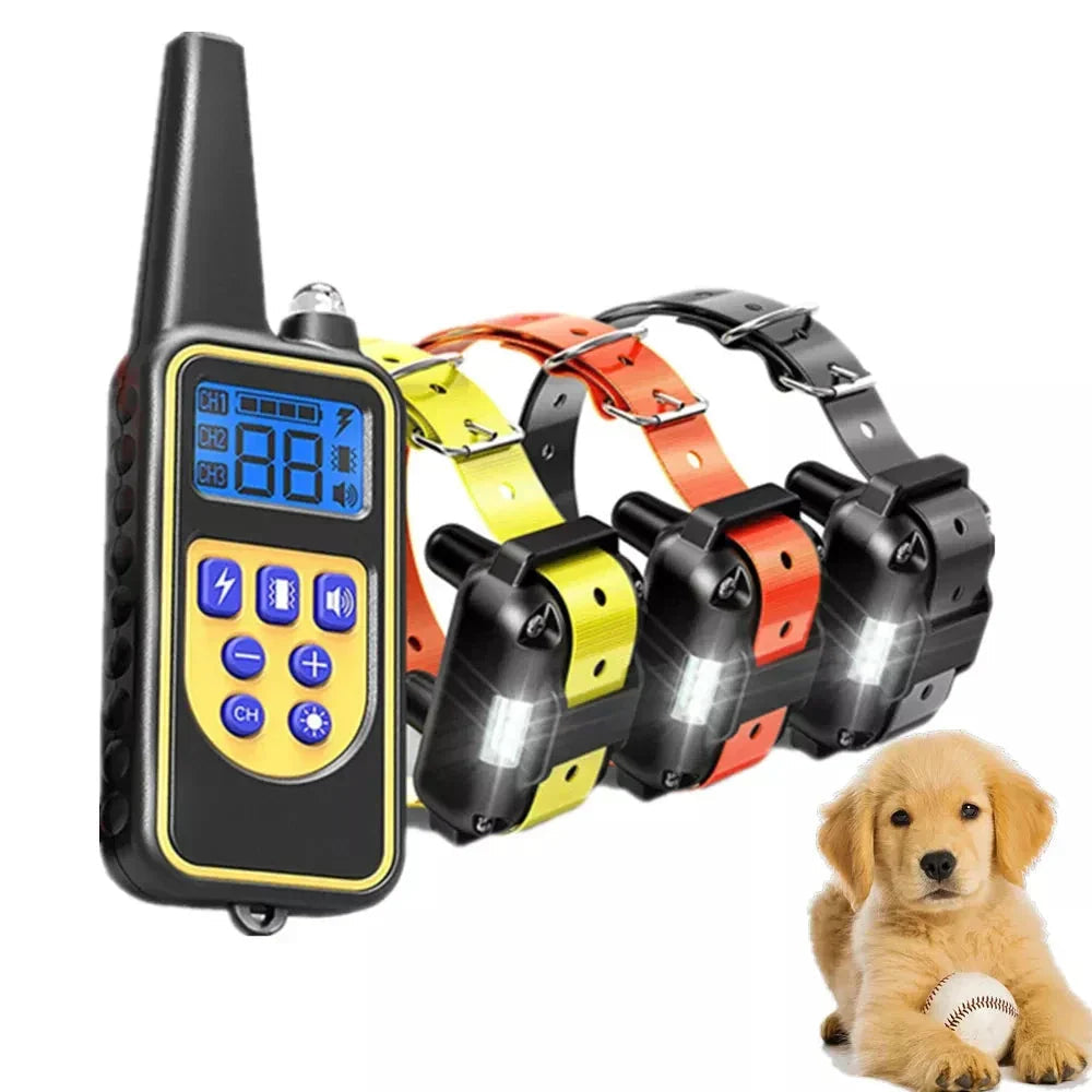 Waterproof Dog Training Collar with Rechargeable Battery – E Collar for Dogs with Long-Range Remote Control 2