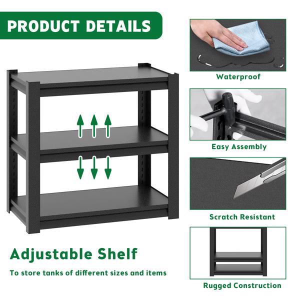 SteelWave Adjustable Aquarium Stand – Sturdy Metal Bracket